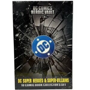 DC Comics Heroic Vault 10 Comic Book Collector's Set Factory Sealed Batman Joker